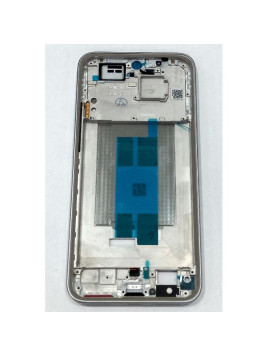 Carcasa o marco central plata para Xiaomi Redmi Note 15 Pro 5G