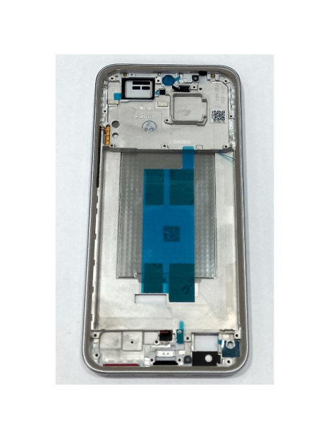 Carcasa o marco central plata para Xiaomi Redmi Note 15 Pro 5G