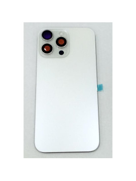 Tapa trasera o tapa bateria completa blanca para iPhone 16 Pro Max A3296 A3084 A3295 A3297 con NFC