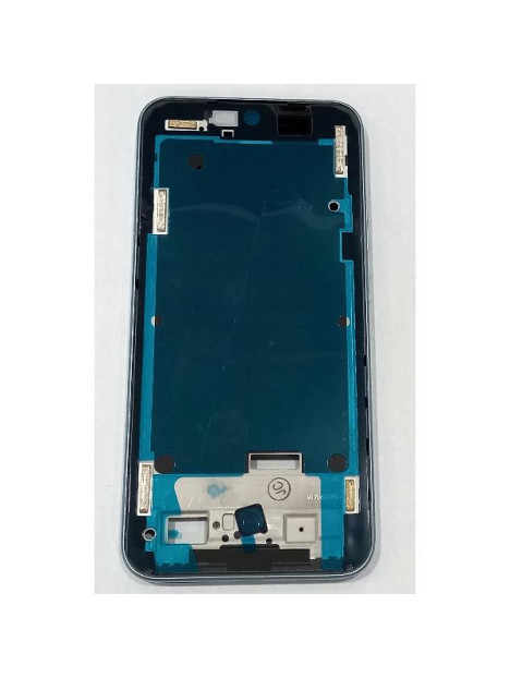 Carcasa o marco central azul para Xiaomi Redmi Note 15 Pro 5G
