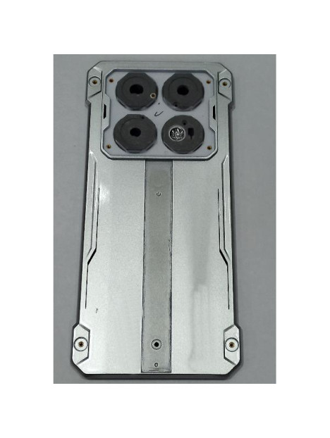 Tapa trasera o tapa bateria plata para Oukitel WP60 5G