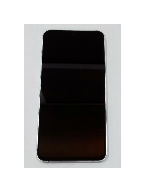 Pantalla para Samsung Galaxy S24 Plus S926 mas tactil negro con marco plata version Europea compatible Oled