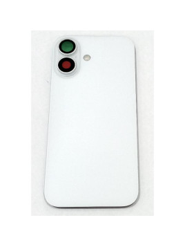 Tapa trasera o tapa bateria completa blanca para iPhone 16 A3287 A3081 A3286 A3288 con NFC