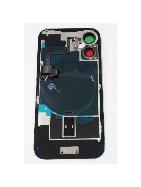 Tapa trasera o tapa bateria completa blanca para iPhone 16 A3287 A3081 A3286 A3288 con NFC