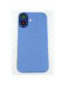 Tapa trasera o tapa bateria completa azul para iPhone 16 A3287 A3081 A3286 A3288 con NFC