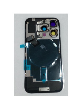 Tapa trasera o tapa bateria completa gris para iPhone 16 Pro A3293 A3083 A3292 A3294 con NFC