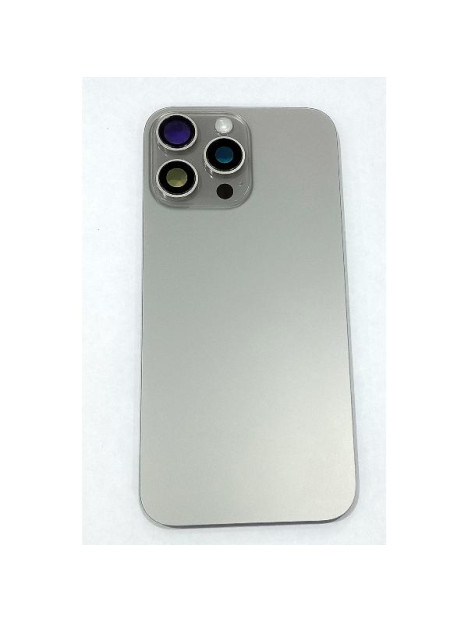 Tapa trasera o tapa bateria completa gris para iPhone 16 Pro Max A3296 A3084 A3295 A3297 con NFC