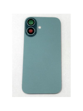 Tapa trasera o tapa bateria completa verde para iPhone 16 A3287 A3081 A3286 A3288 con NFC