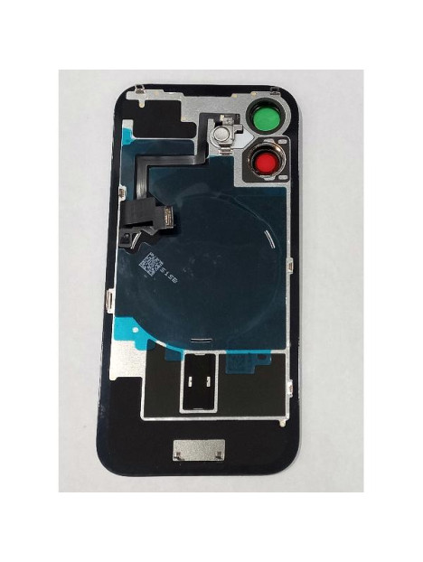 Tapa trasera o tapa bateria completa verde para iPhone 16 A3287 A3081 A3286 A3288 con NFC