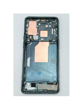 Pantalla para Oneplus 9 Pro mas tactil negro con marco azul compatible Oled