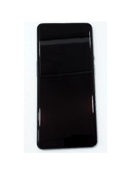 Pantalla para Oneplus 9 Pro mas tactil negro con marco azul compatible Oled