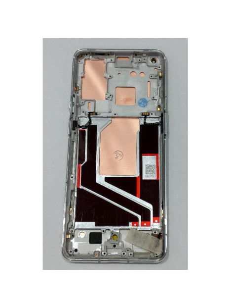 Pantalla para Oneplus 9 Pro mas tactil negro con marco plata compatible Oled