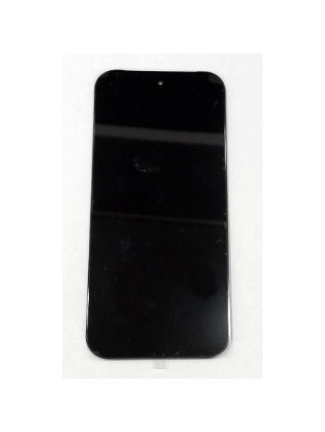 Pantalla para Google Pixel 9 mas tactil negro con marco negro compatible TFT