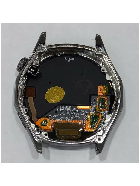 Pantalla para Huawei Watch GT 6 46mm mas tactil negro con marco negro calidad premium