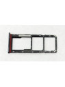 Soporte o bandeja sim negra para Motorola Moto E15 calidad premium