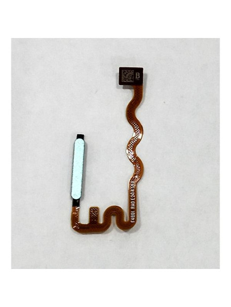 Flex sensor de huella azul para Motorola Moto E15 calidad premium