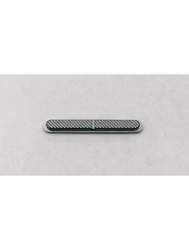 Boton volumen gris para Doogee Blade 10 Ultra Energy calidad premium