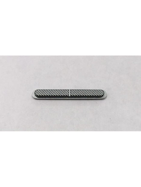 Boton volumen gris para Doogee Blade 10 Ultra Energy calidad premium