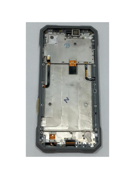 Pantalla para Doogee Blade GT Pro 5G mas tactil negro con marco gris calidad premium