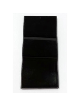 Pantalla para Oukitel C62 mas tactil negro con marco gris calidad premium