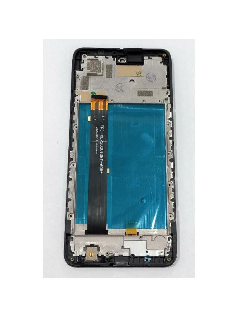 Pantalla para Cubot Note 60 mas tactil negro con marco negro calidad premium