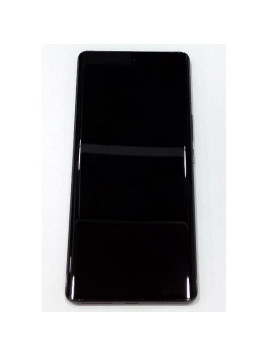 Pantalla para Vivo V40 Lite 5G mas tactil negro con marco negro calidad premium
