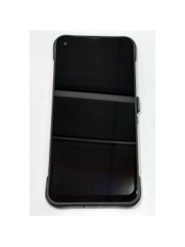 Pantalla para Unihertz TickTock S 5G mas tactil negro con marco negro calidad premium