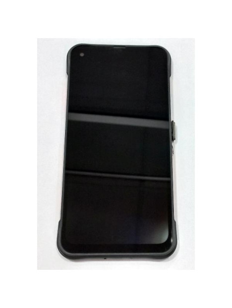 Pantalla para Unihertz TickTock S 5G mas tactil negro con marco negro calidad premium