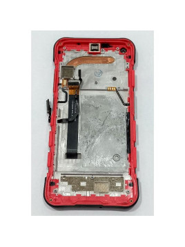 Pantalla para Unihertz TickTock S 5G mas tactil negro con marco negro calidad premium