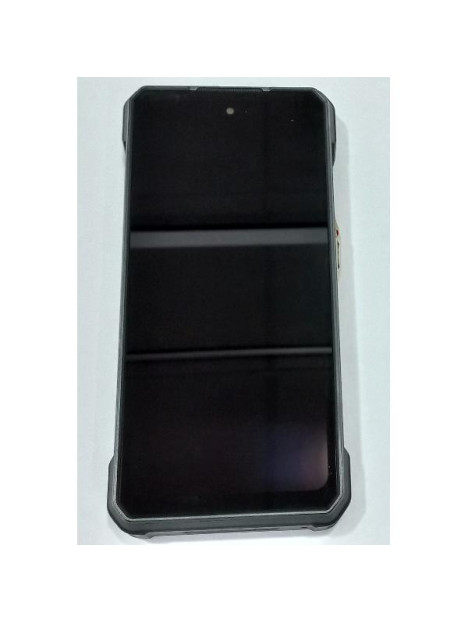 Pantalla para Ulefone Armor 34 Pro 5G mas tactil negro con marco negro calidad premium