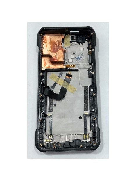 Pantalla para Ulefone Armor 34 Pro 5G mas tactil negro con marco negro calidad premium