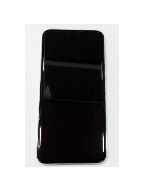 Pantalla para Honor Magic 7 Pro 5G mas tactil negro con marco plata calidad premium