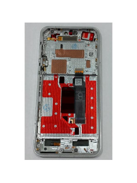 Pantalla para Honor Magic 7 Pro 5G mas tactil negro con marco plata calidad premium