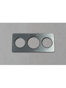 Marco de camara gris para Doogee Blade 10 Pro Energy calidad premium