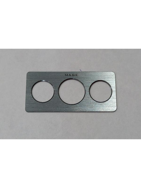 Marco de camara gris para Doogee Blade 10 Pro Energy calidad premium