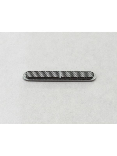 Boton volumen gris para Doogee Blade 10 Pro Energy calidad premium