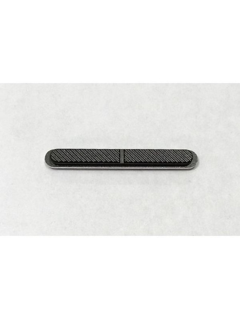 Boton volumen negro para Doogee Blade 10 Pro Energy calidad premium