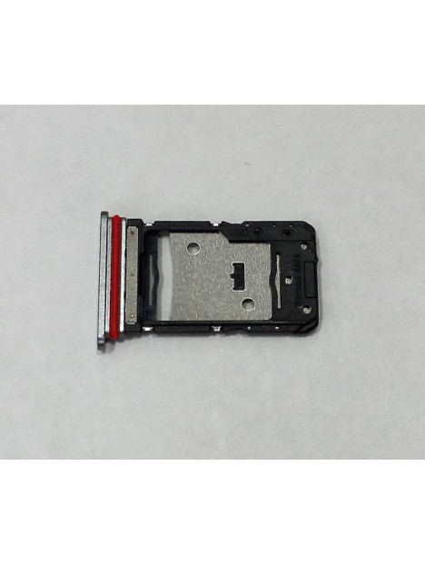 Soporte o bandeja sim gris para Doogee Blade 10 Pro Energy calidad premium