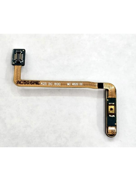 Flex sensor de huella negro para Samsung Galaxy A25 5G A256B GH96-16324A Service Pack