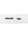 Set de 2 botones laterales morados para Motorola Moto G86 Power 5G calidad premium
