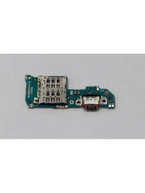 Flex puerto de carga mas lector sim y microfono para Realme 14 5G calidad premium