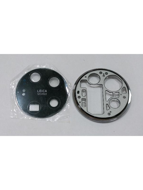 Cristal de camara para Xiaomi 14 Ultra con marco blanco calidad premium