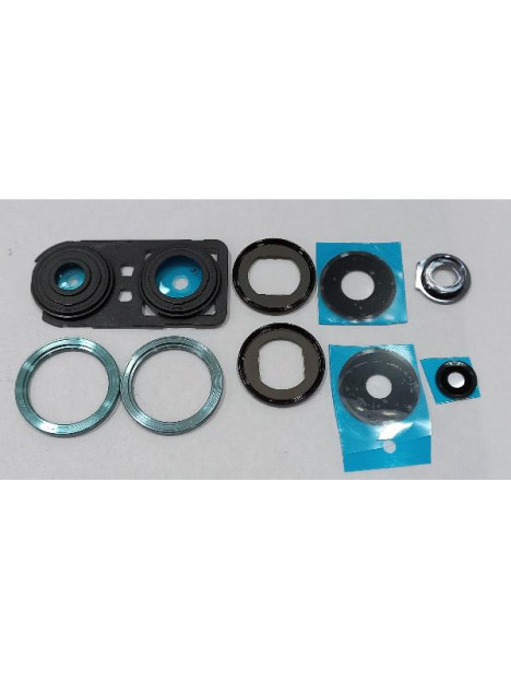 Cristal de camara para Xiaomi Redmi Note 13 Pro 4G con cubierta verde calidad premium