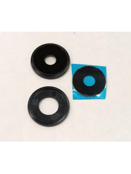 Cristal de camara para Vivo Y28s 5G con marco morado calidad premium