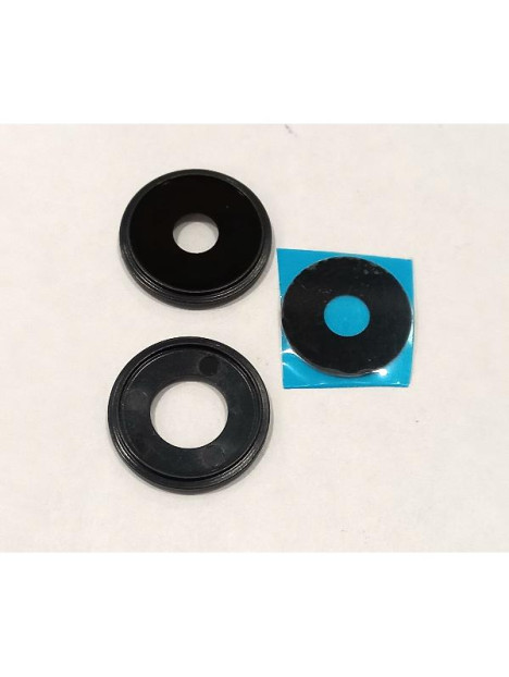 Cristal de camara para Vivo Y28s 5G con marco morado calidad premium