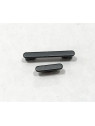 Set de botones laterales negros para Samsung Galaxy A36 A366 calidad premium