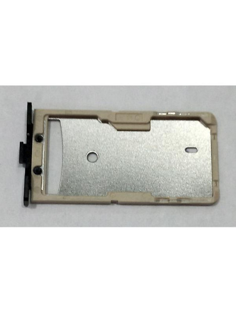 Soporte o bandeja sim negra para Doogee Fire 3 calidad premium