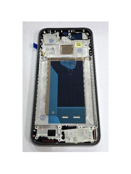 Pantalla para Xiaomi 15T mas tactil negro con marco plata calidad premium