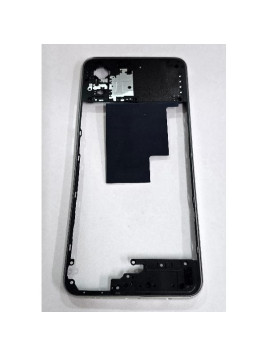 Carcasa o marco central blanco para Realme C71 4G RMX5303