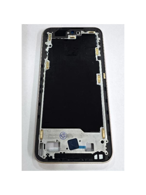 Carcasa o marco central dorado para Xiaomi 15T
